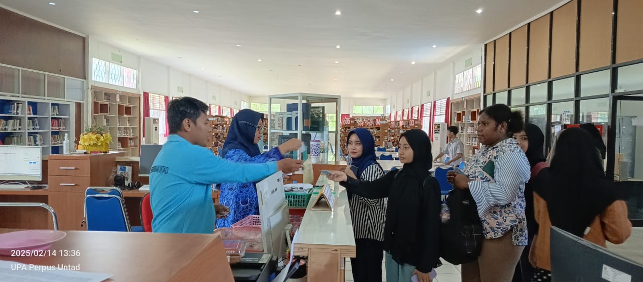Layanan UPA Perpustakaan Universitas Tadulako