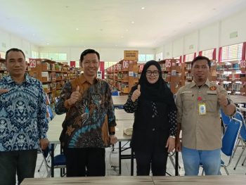 UPA Perpustakaan Universitas Tadulako Mendapat Kunjungan Tim Asesor Akreditasi Prodi Biologi FKIP