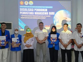 Reward Bagi Pemustaka Teraktif UPA Perpustakaan Universitas Tadulako Tahun 2025