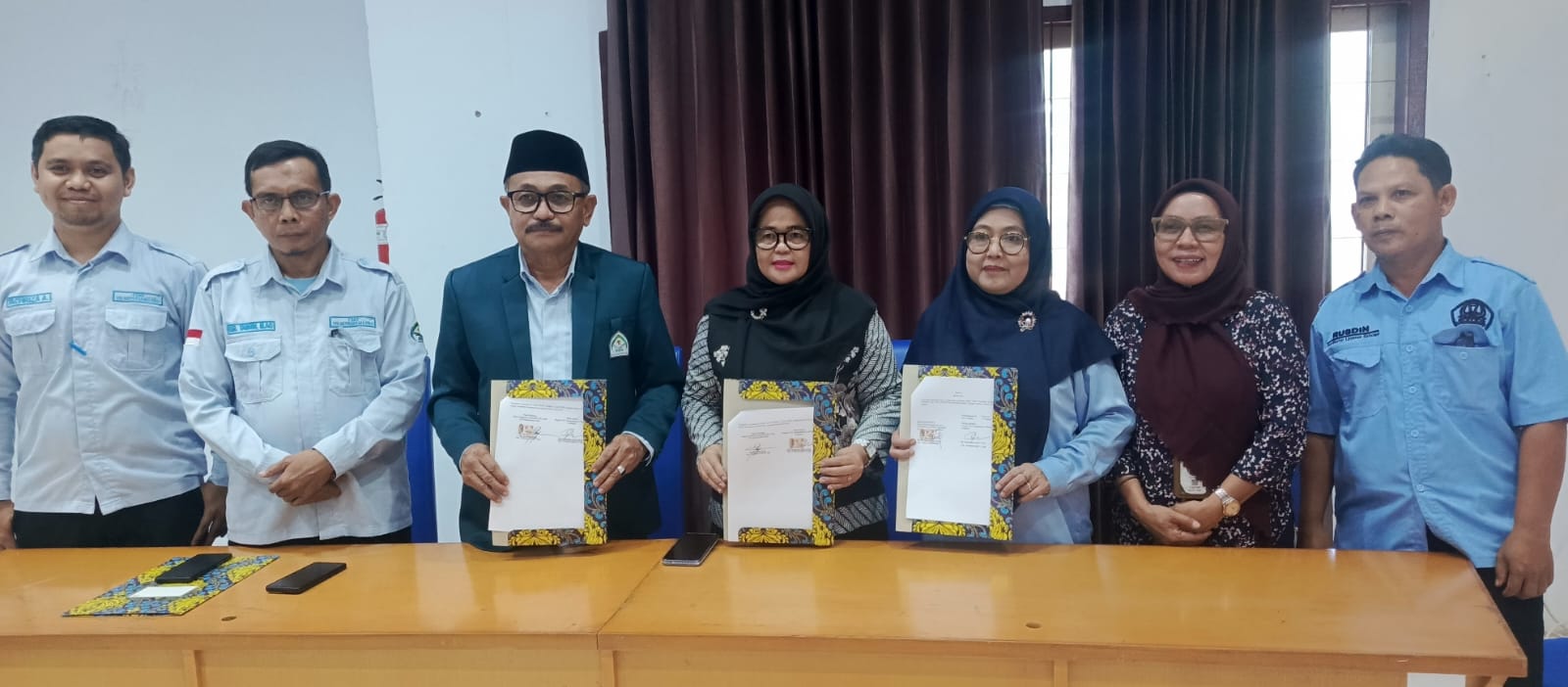 UPA Perpustakaan Universitas Tadulako Jalin Kerja Sama dengan UIN Alauddin Datokarama Palu dan Terima Mahasiswa Magang IPII