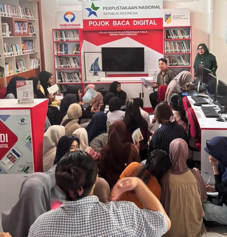 UPA Perpustakaan Untad Berikan Bimbingan Literasi bagi Mahasiswa Baru Prodi Pendidikan Bahasa dan Sastra Indonesia FKIP Angkatan 2024